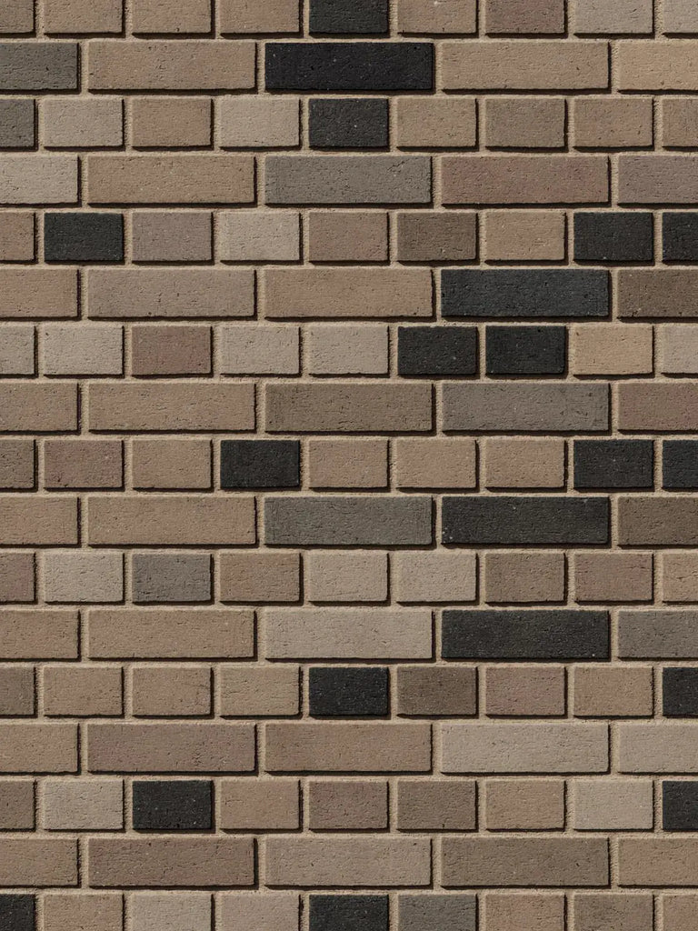 Slate Accent Architectural English Bond Brick PBR Texture - Example Scene Visualization | Superellipse