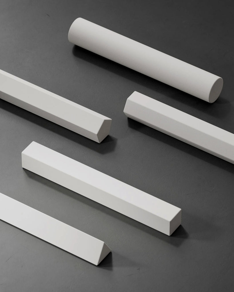 Off White Matte Finish Plastic PBR Texture - Example Scene Visualization | Superellipse