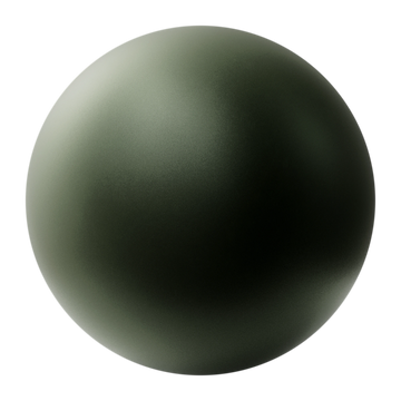 British Racing Green Satin Paint PBR Texture - Sphere Swatch Preview | Superellipse