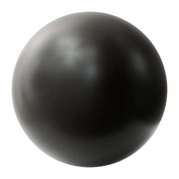 Gunmetal Metallic Flaked Plastic PBR Texture - Sphere Swatch Preview | Superellipse