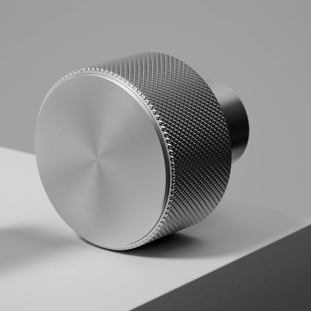 Radial Brushed Buffed Aluminium Metal PBR Texture - Example Scene Visualization | Superellipse