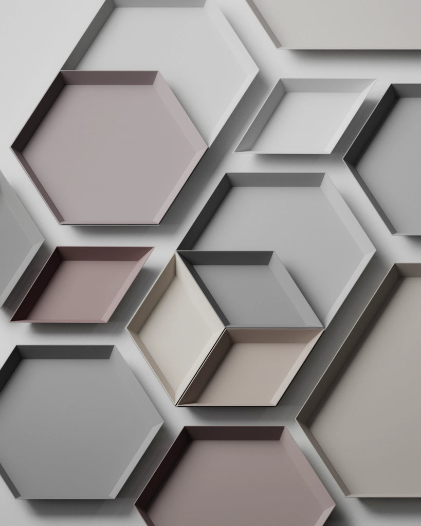 Warm Grey Matte Finish Plastic PBR Texture - Example Scene Visualization | Superellipse