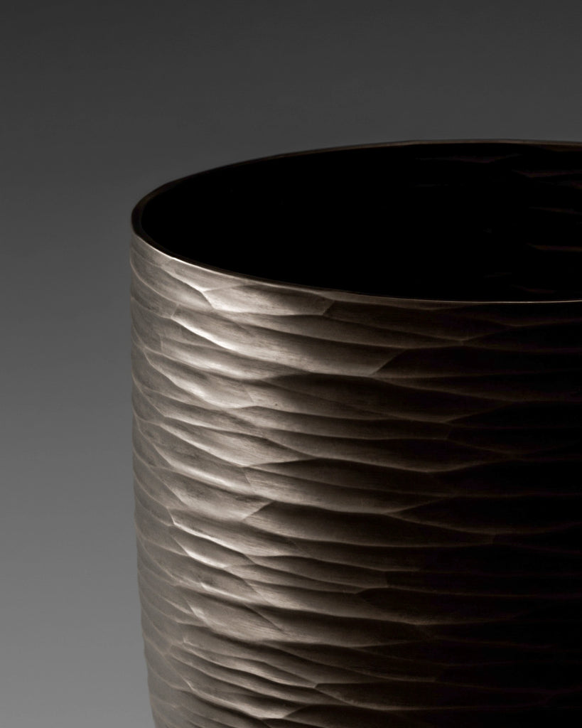 Chisel Hammered Bronze Metal PBR Texture - Example Scene Visualization | Superellipse