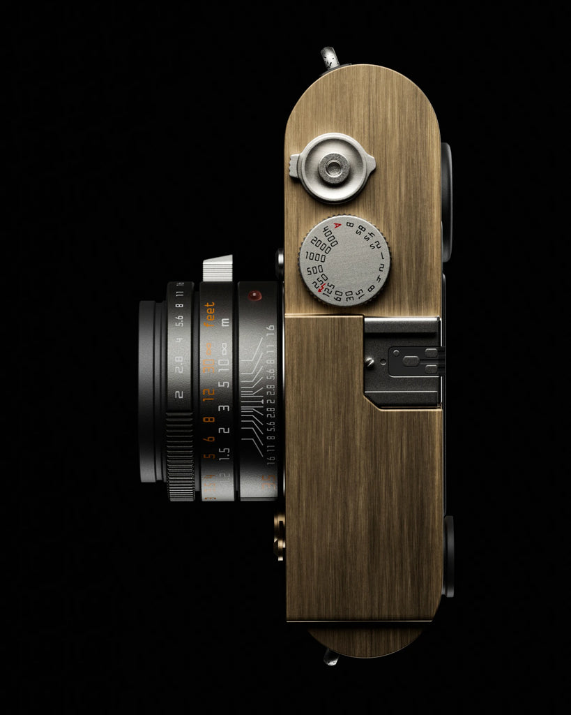 Artisan Oxidised Brushed Brass Metal PBR Texture - Example Scene Visualization | Superellipse