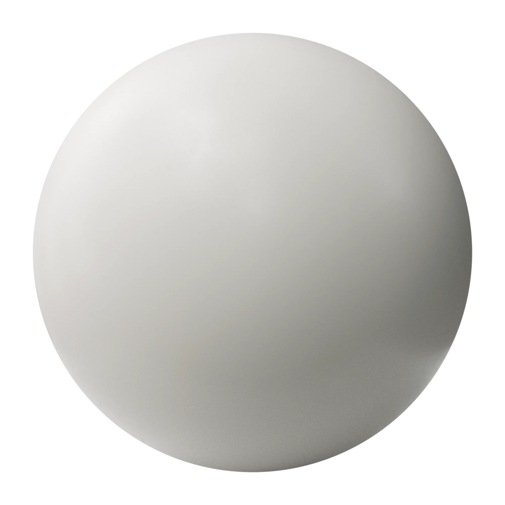 Pavillion Grey Lightly Worn Plastic PBR Texture - Sphere Swatch Preview | Superellipse