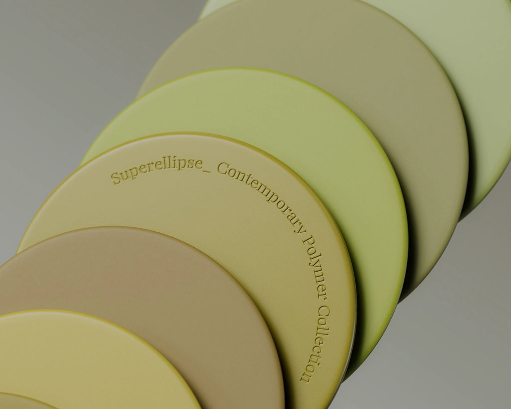 Winter Moss Green Satin Finish Plastic PBR Texture - Example Scene Visualization | Superellipse