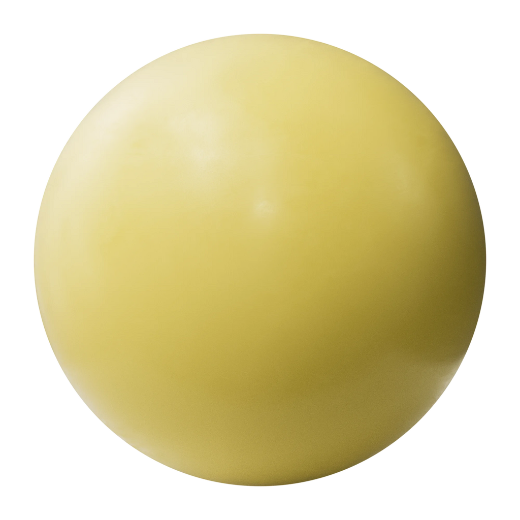 Ciara Yellow Smudged Plastic PBR Texture - Sphere Swatch Preview | Superellipse