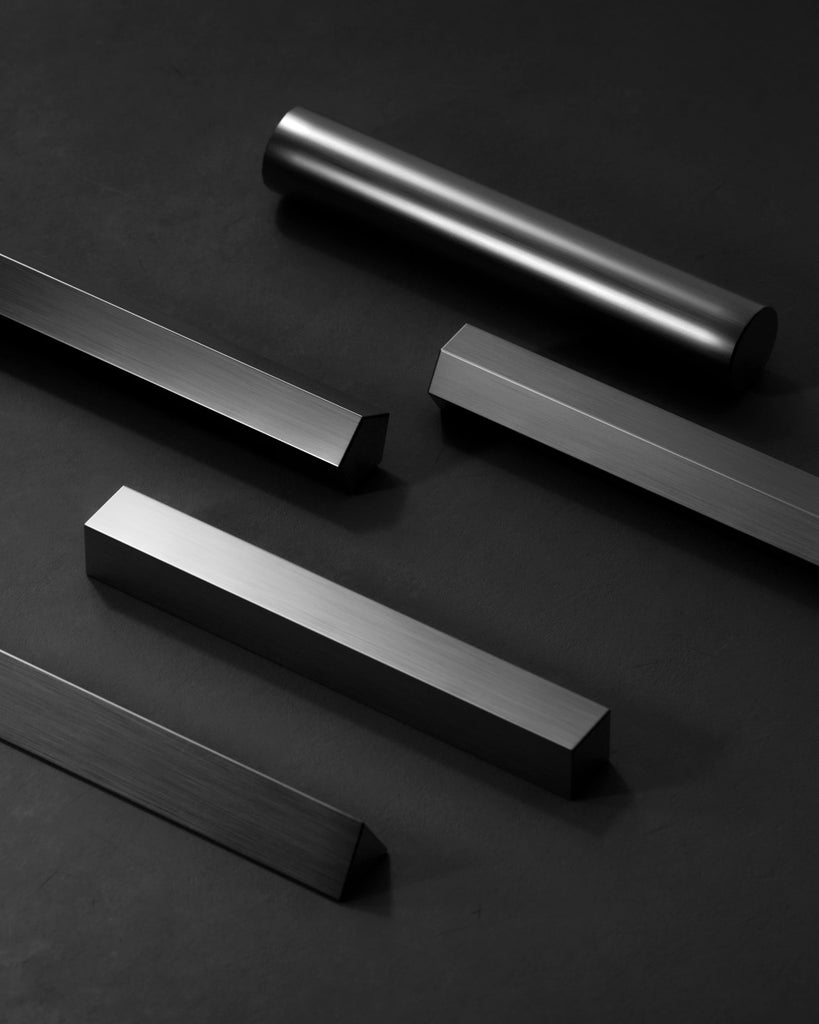 Buffed Linear Brushed Steel Metal PBR Texture - Example Scene Visualization | Superellipse