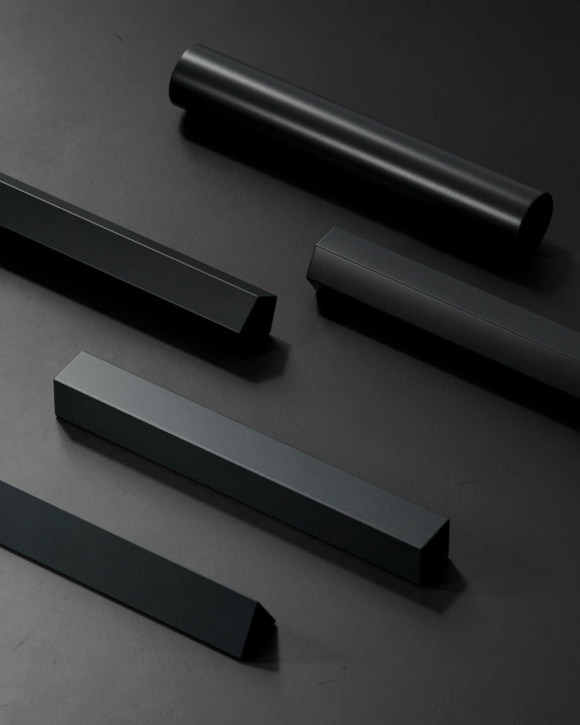 Caviar Black Satin Finish Plastic PBR Texture - Example Scene Visualization | Superellipse