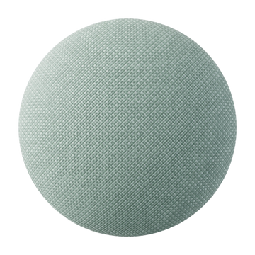 Green iMac Nylon Braided Cord PBR Texture - Sphere Swatch Preview | Superellipse