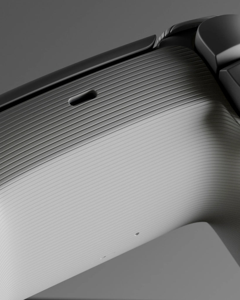 Linear Fluted Plastic Surface Texture PBR Texture - Example Scene Visualization | Superellipse