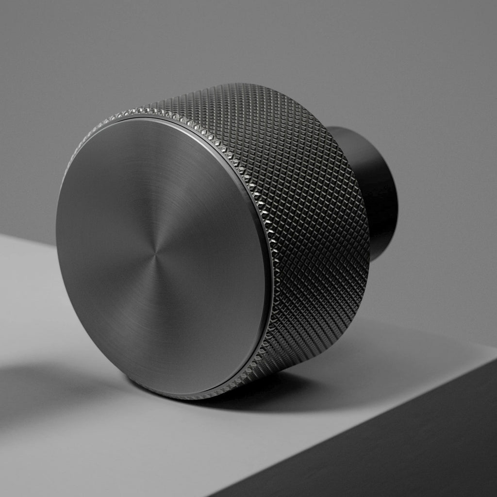 Radial Brushed Buffed Steel Metal PBR Texture - Example Scene Visualization | Superellipse