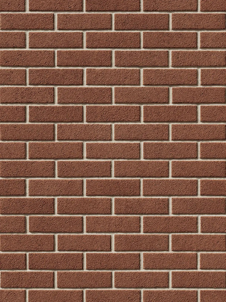 Aston Red Sandfaced Brick Running Bond PBR Texture - Example Scene Visualization | Superellipse