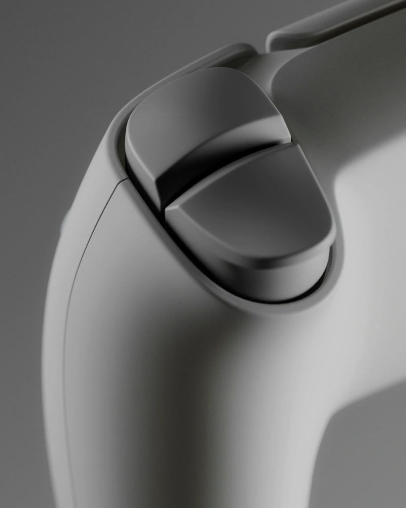 Warm Grey Matte Finish Plastic PBR Texture - Example Scene Visualization | Superellipse