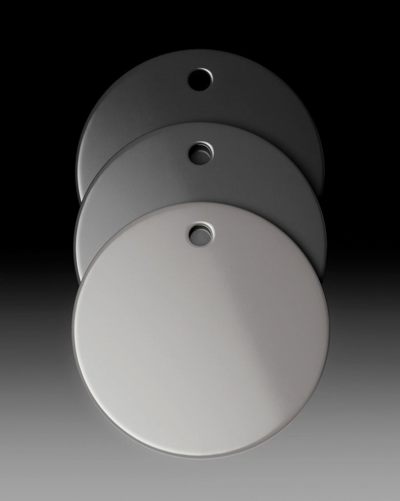 Graphite Black High Gloss Finish Plastic PBR Texture - Example Scene Visualization | Superellipse