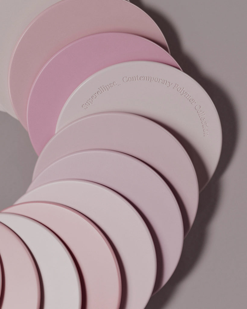 Quartz Pink Gloss Finish Plastic PBR Texture - Example Scene Visualization | Superellipse