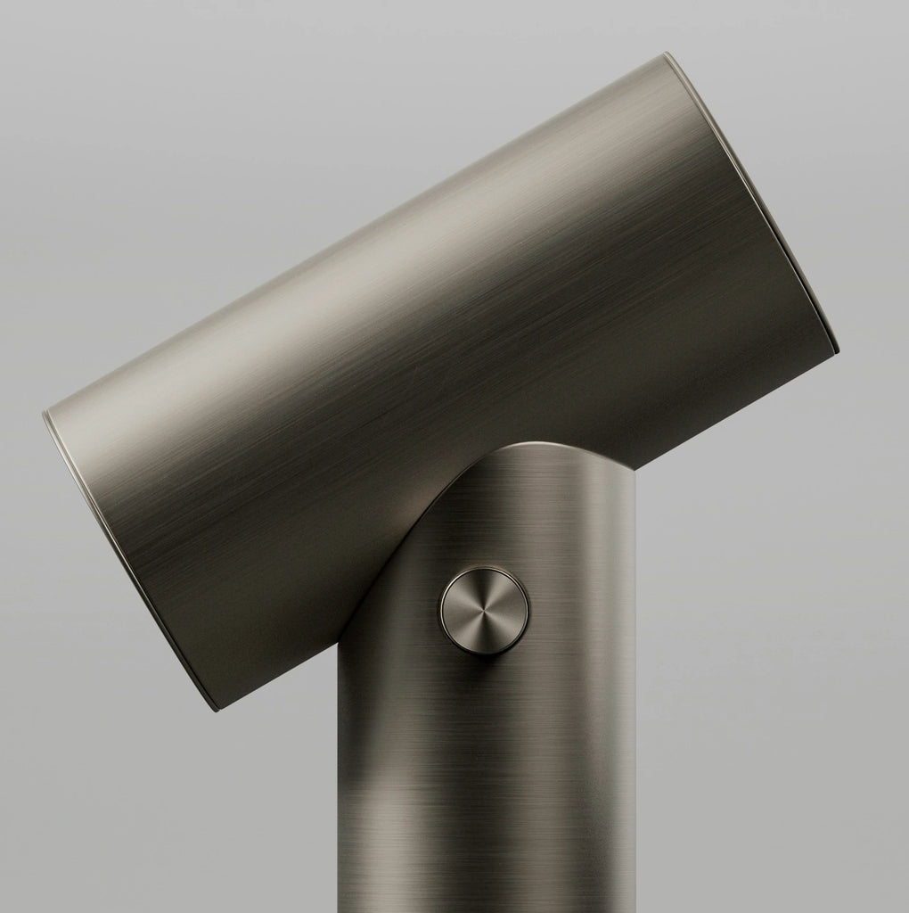 Rough Brushed Platinum Metal PBR Texture - Example Scene Visualization | Superellipse