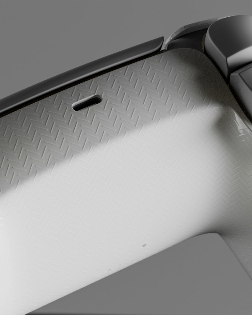 Tactile Diagonal Embossed Gloss Plastic PBR Texture - Example Scene Visualization | Superellipse