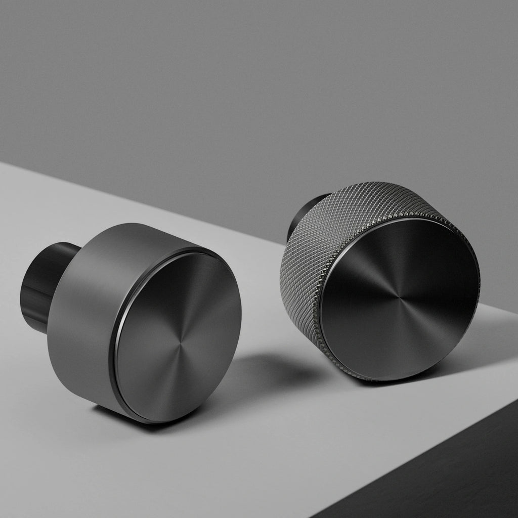 Radial Brushed Buffed Steel Metal PBR Texture - Example Scene Visualization | Superellipse