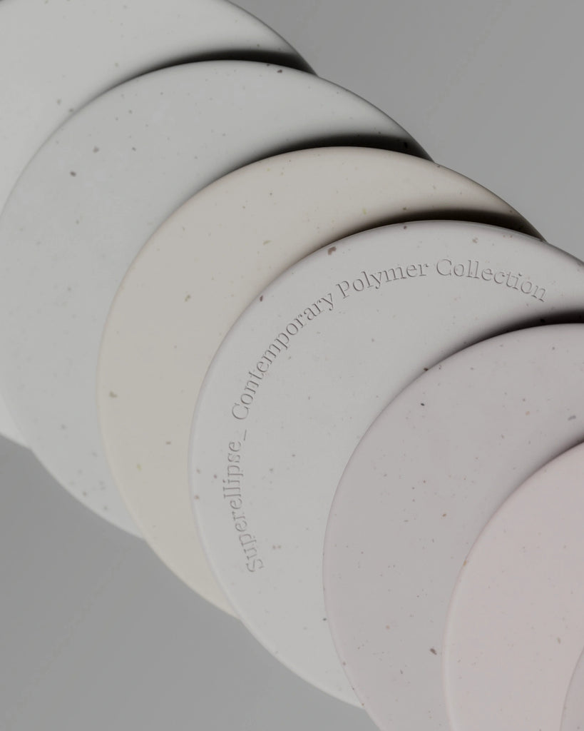 Fine Light Grey Bioplastic PBR Texture - Example Scene Visualization | Superellipse
