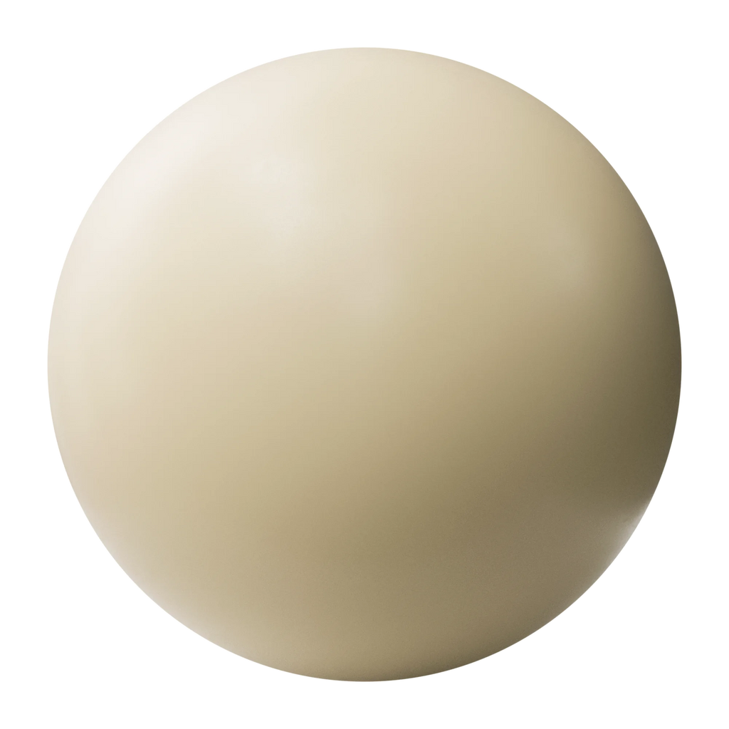 Tallow Beige Lightly Worn Plastic PBR Texture - Sphere Swatch Preview | Superellipse