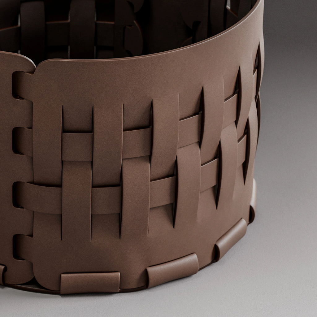 Aniline Top Grain Leather Savannah Brown PBR Texture - Example Scene Visualization | Superellipse