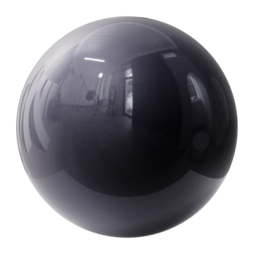 Muted Violet Metallic Gloss Paint PBR Texture - Sphere Swatch Preview | Superellipse