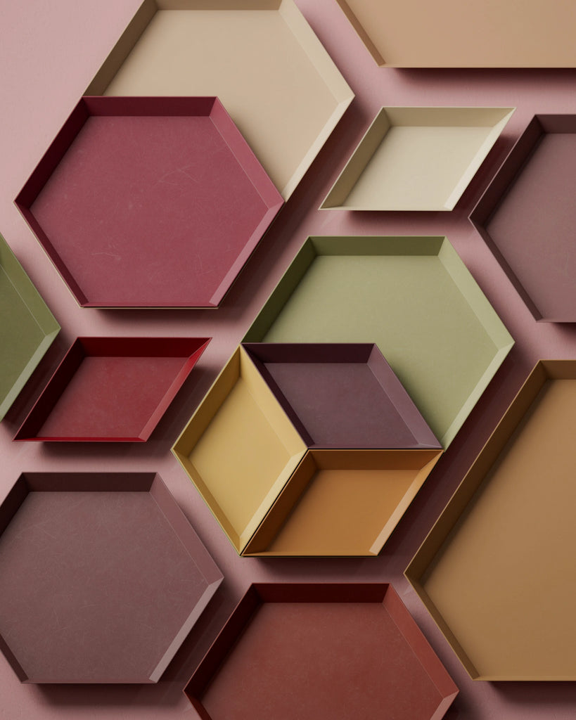 Mahogany Brown Heavily Damaged Plastic PBR Texture - Example Scene Visualization | Superellipse