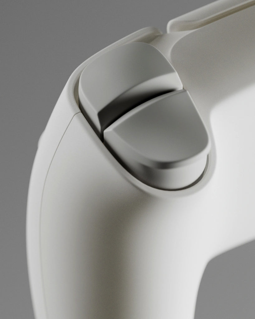 Off White Matte Finish Plastic PBR Texture - Example Scene Visualization | Superellipse