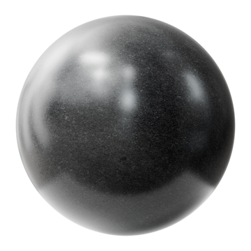 Basalt Stone Polished PBR Texture - Sphere Swatch Preview | Superellipse