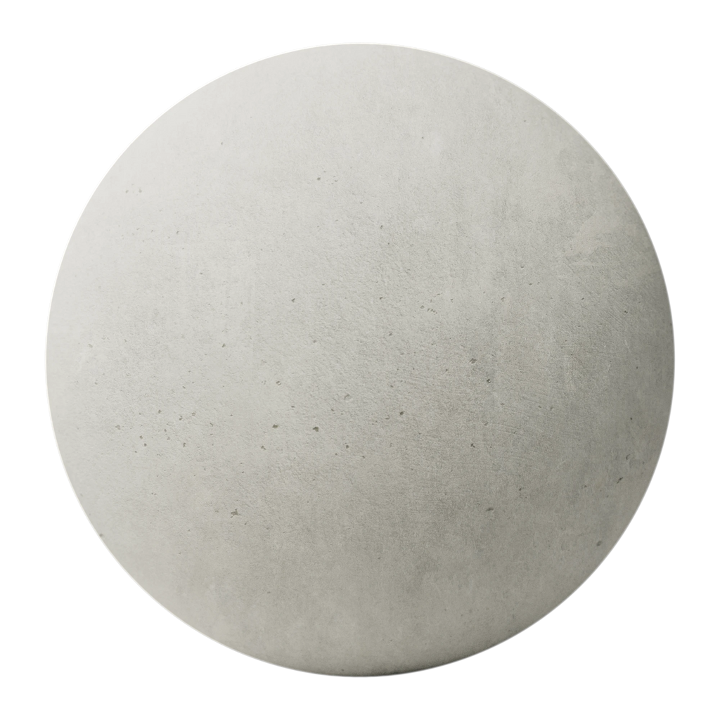 Rough Cast Concrete PBR Texture - Sphere Swatch Preview | Superellipse