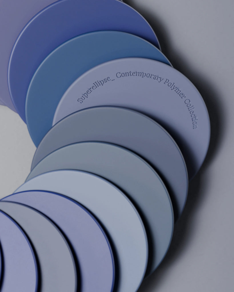 Drawing Room Blue Matte Finish Plastic PBR Texture - Example Scene Visualization | Superellipse