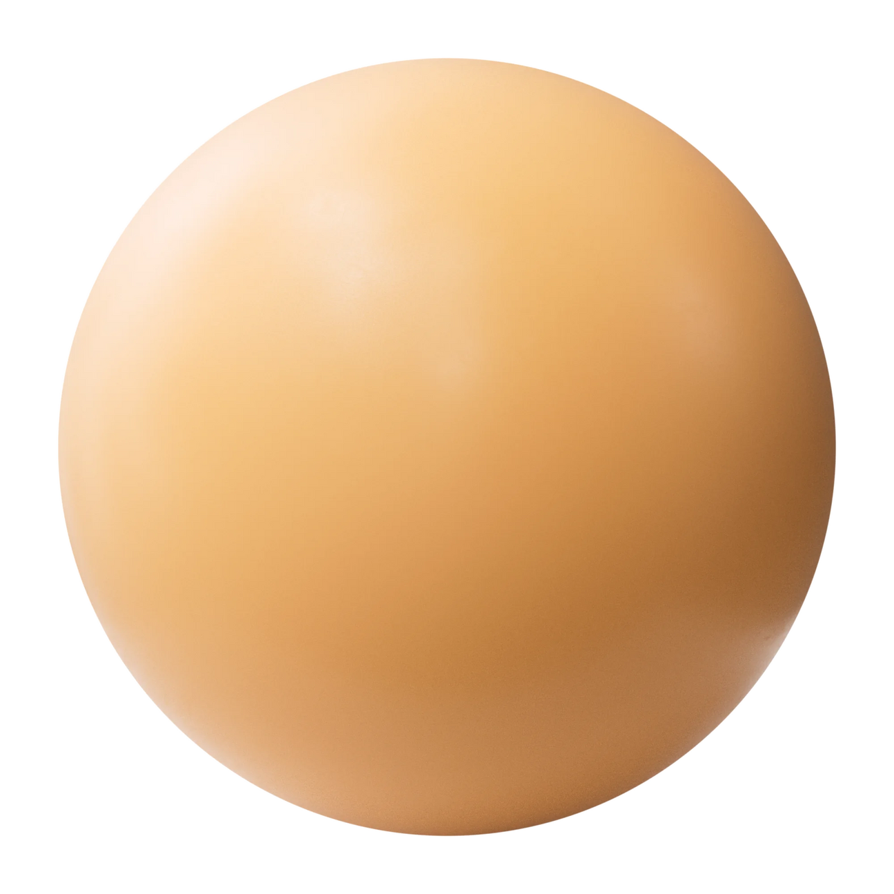 Papaya Orange Lightly Worn Plastic PBR Texture - Sphere Swatch Preview | Superellipse
