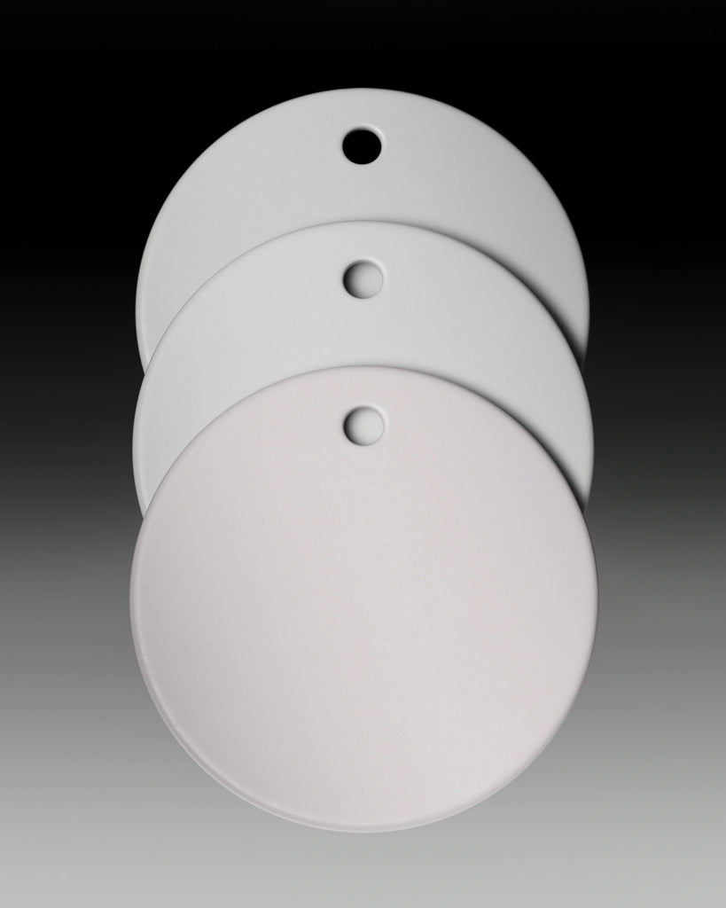 Off White Heavily Damaged Plastic PBR Texture - Example Scene Visualization | Superellipse