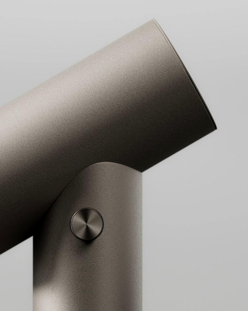Sandblasted Matte Titanium Metal PBR Texture - Example Scene Visualization | Superellipse