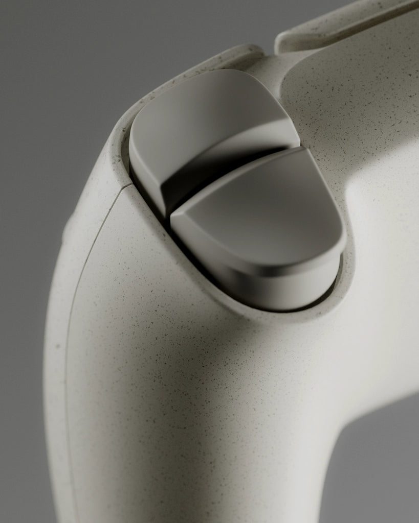 Fine Brown Speckled Grey Plastic PBR Texture - Example Scene Visualization | Superellipse