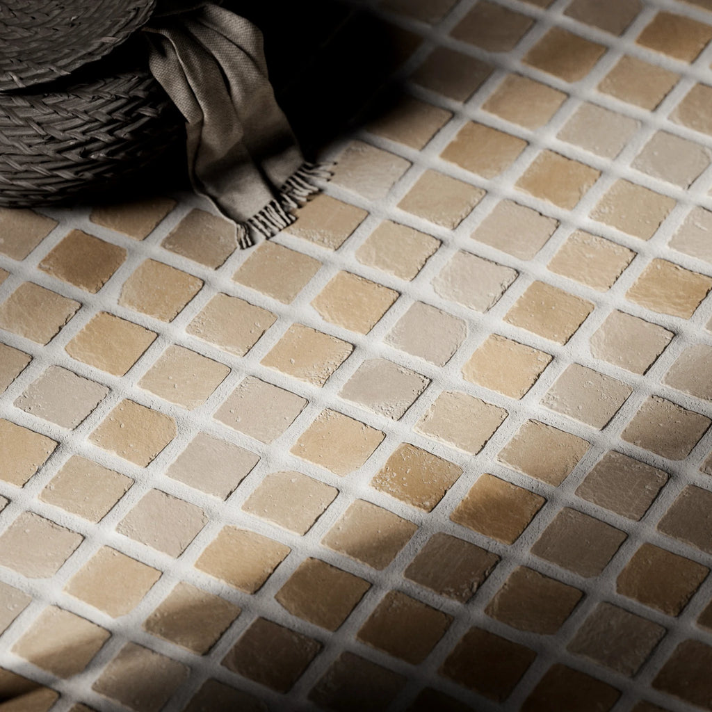 Terracotta Low Fired Square Slightly Rustic PBR Texture - Example Scene Visualization | Superellipse