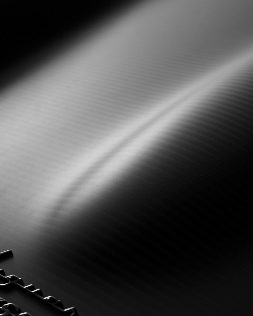 Carbon Fiber Matte Twill Weave 3x1 PBR Texture - Example Scene Visualization | Superellipse