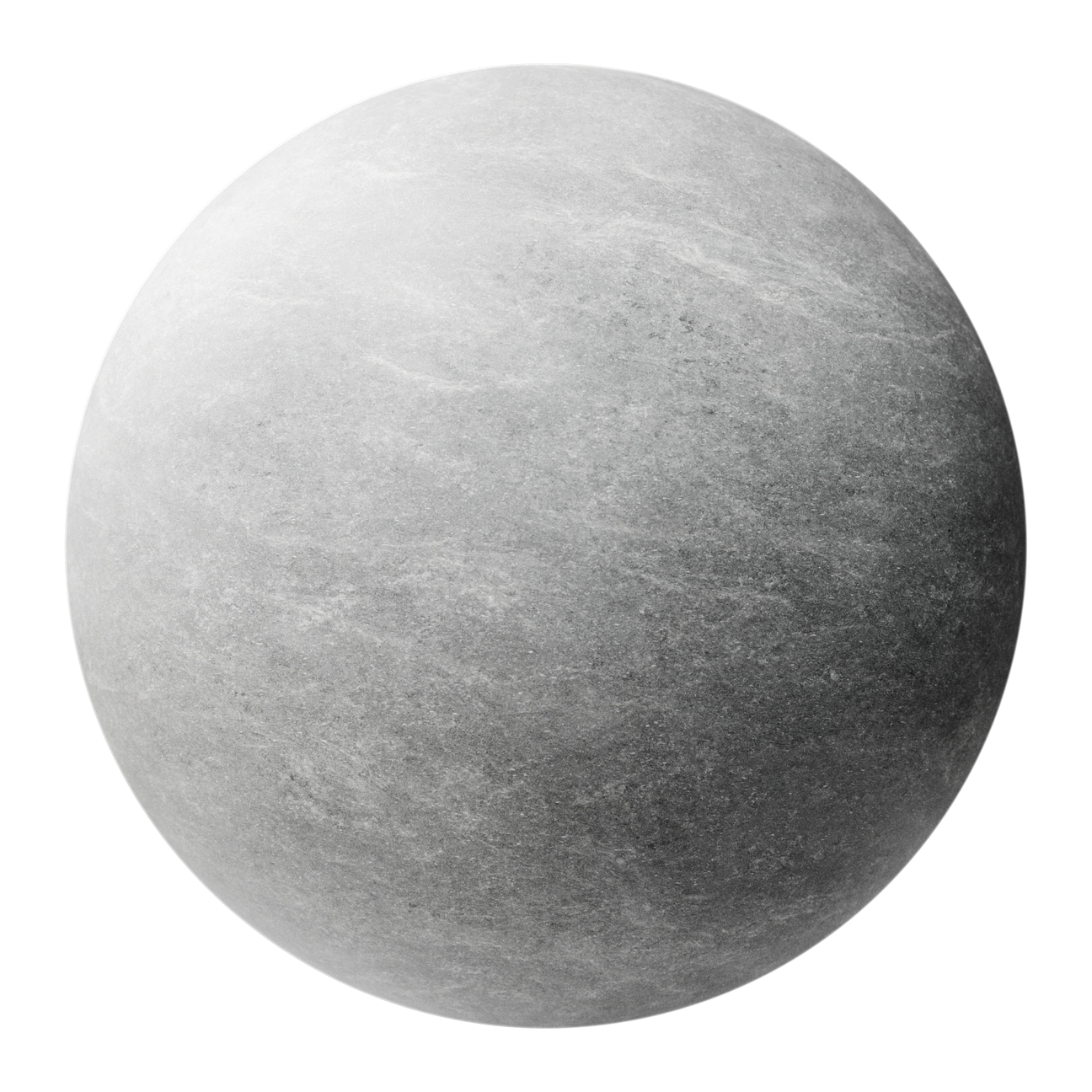 Limestone Slab Honed PBR Texture - Sphere Swatch Preview | Superellipse