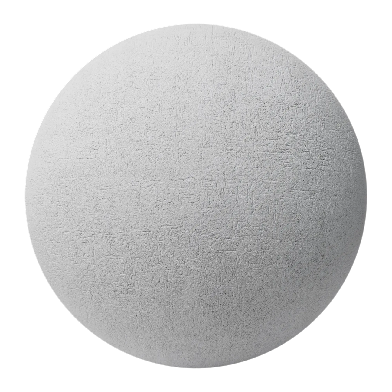 Custom Finish Stucco Plaster PBR Texture - Sphere Swatch Preview | Superellipse
