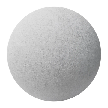 Custom Finish Stucco Plaster PBR Texture - Sphere Swatch Preview | Superellipse