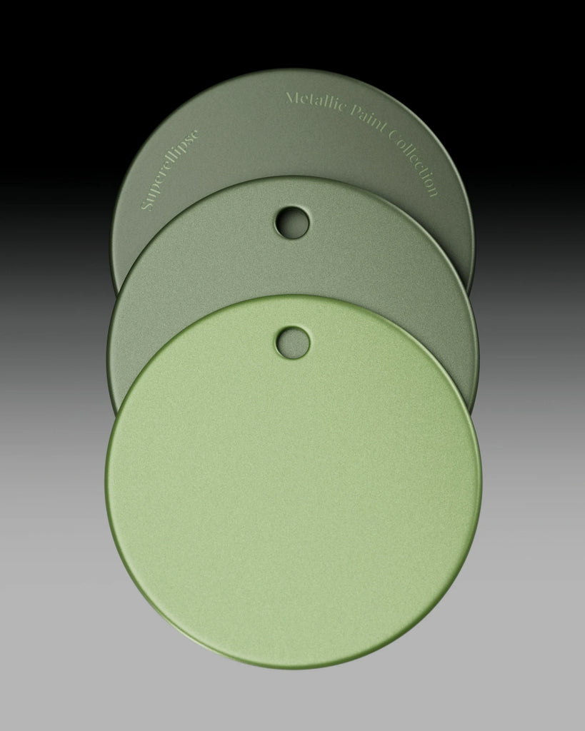 British Racing Green Satin Paint PBR Texture - Example Scene Visualization | Superellipse