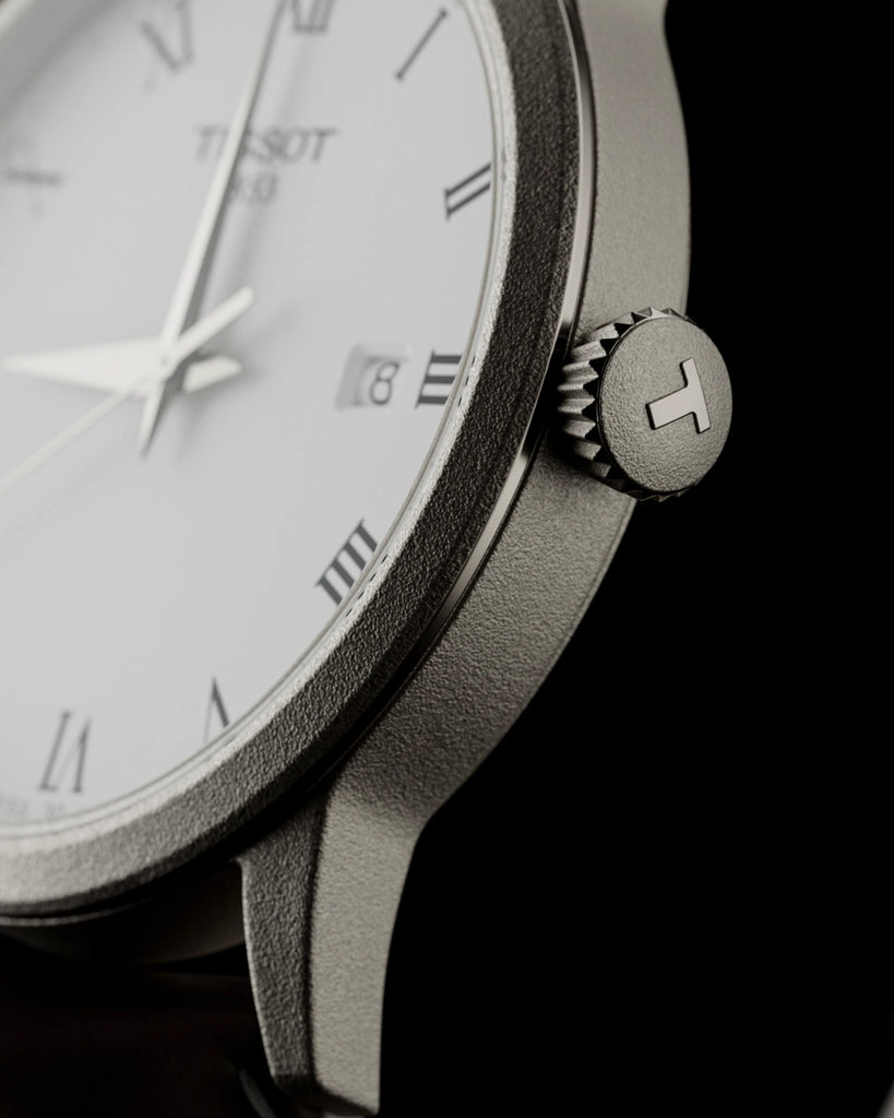 Sandblasted Matte Titanium Metal PBR Texture - Example Scene Visualization | Superellipse