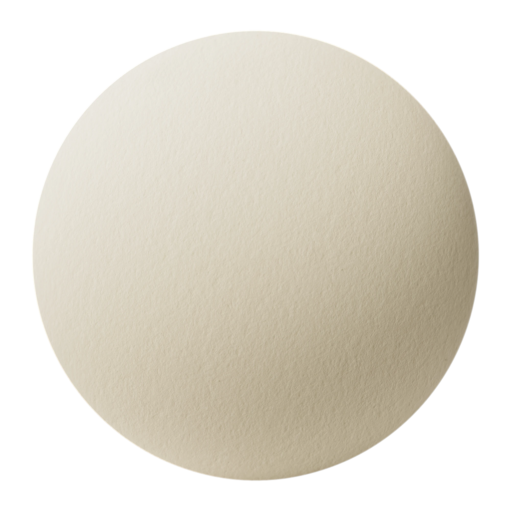 Watercolour Professional Tinted Cream Paper PBR Texture - Sphere Swatch Preview | Superellipse