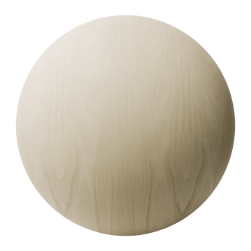 Japanese Elm Book Matched Veneer Wood PBR Texture - Sphere Swatch Preview | Superellipse