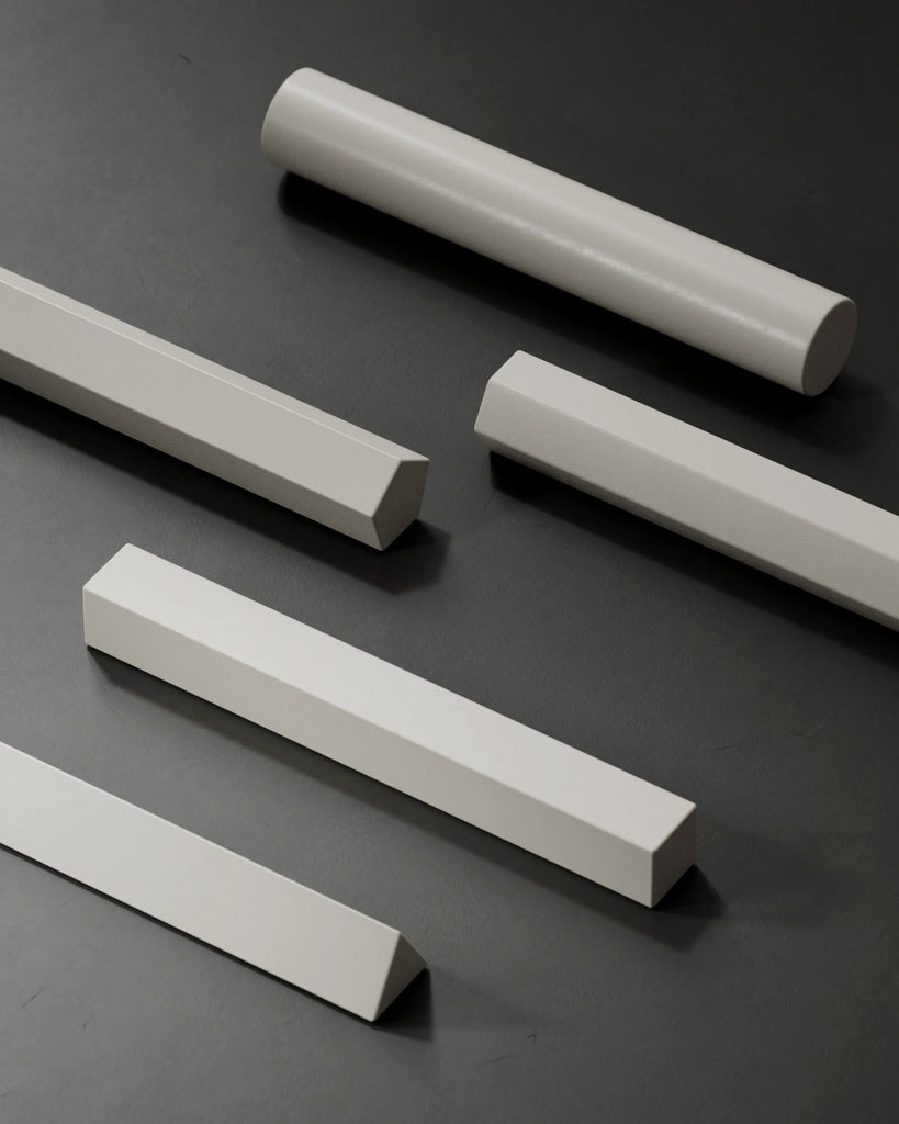 Pavillion Grey Lightly Worn Plastic PBR Texture - Example Scene Visualization | Superellipse