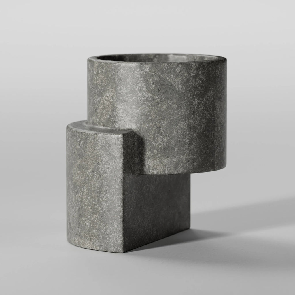 Polished Weathered Concrete PBR Texture - Example Scene Visualization | Superellipse