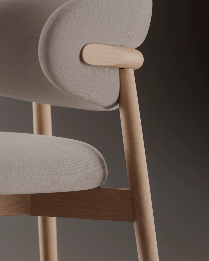 Beech Book Matched Veneer Wood PBR Texture - Example Scene Visualization | Superellipse