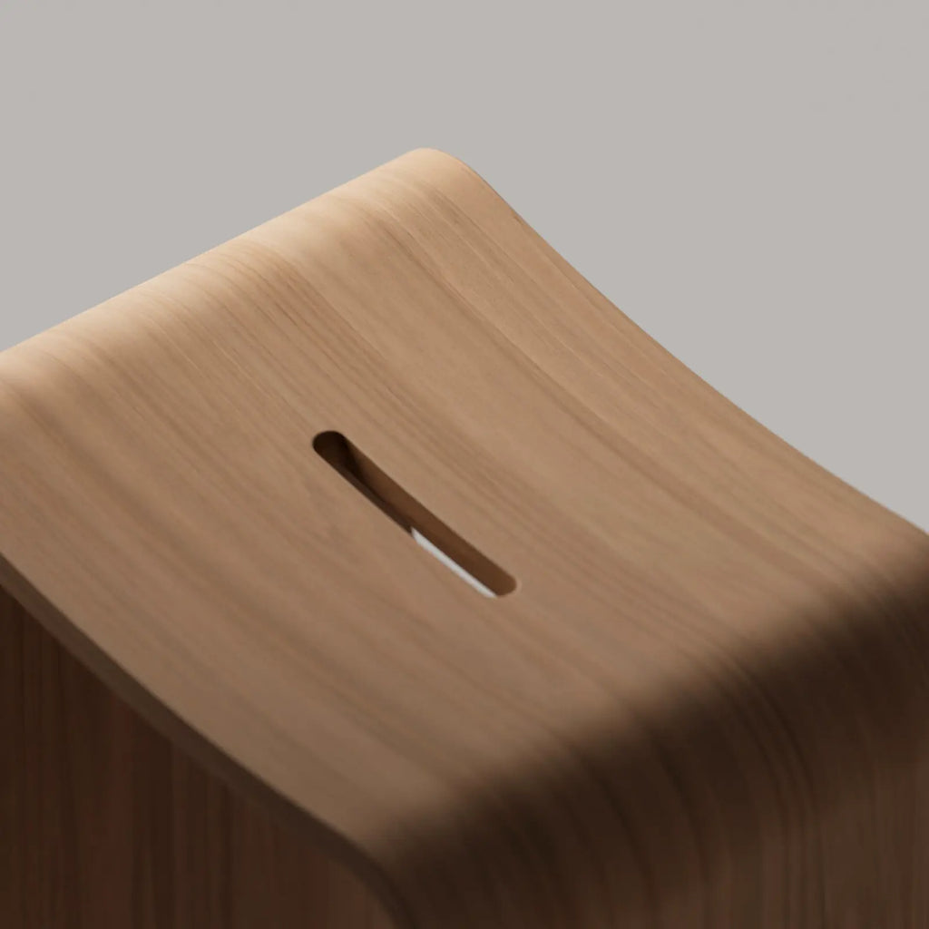 Red Oak Crown Cut Bonded Wood Veneer PBR Texture - Example Scene Visualization | Superellipse