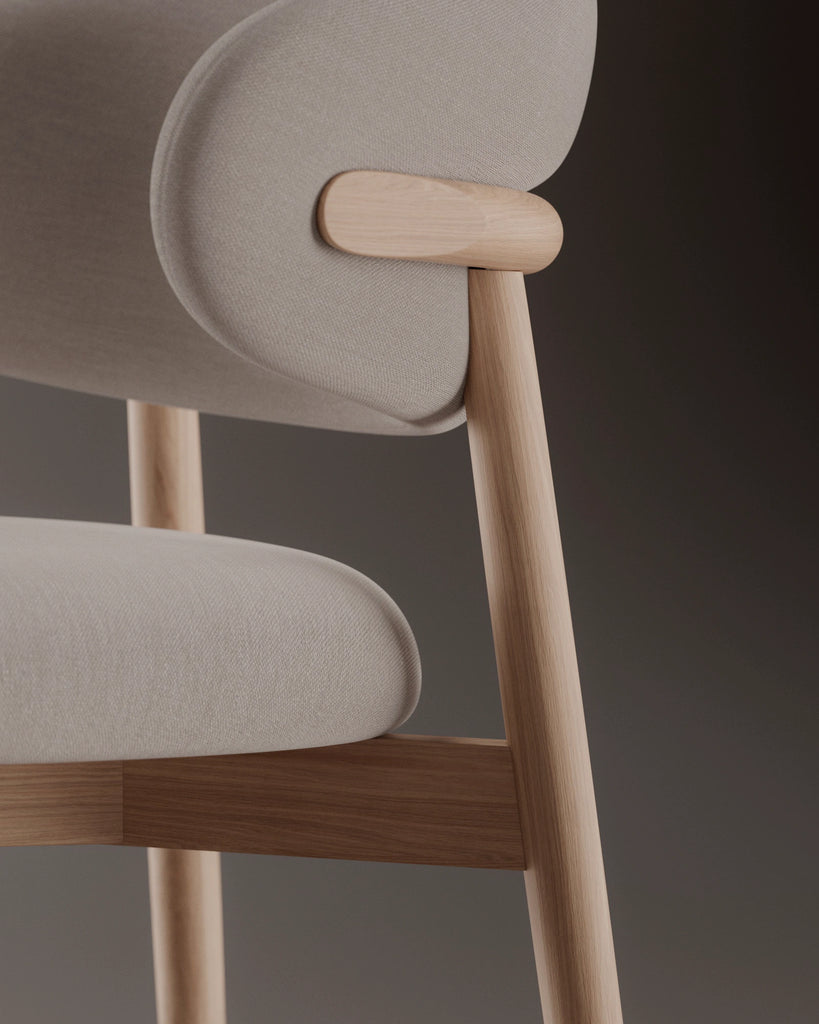 Cherry Crown Cut Bonded Veneer Wood PBR Texture - Example Scene Visualization | Superellipse